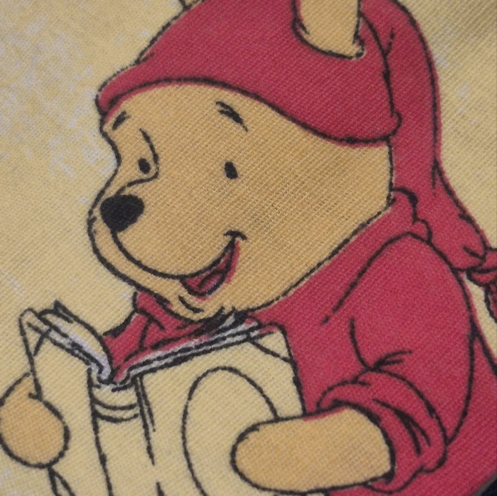 Vintage DISNEY Winnie The Pooh Valance Curtain